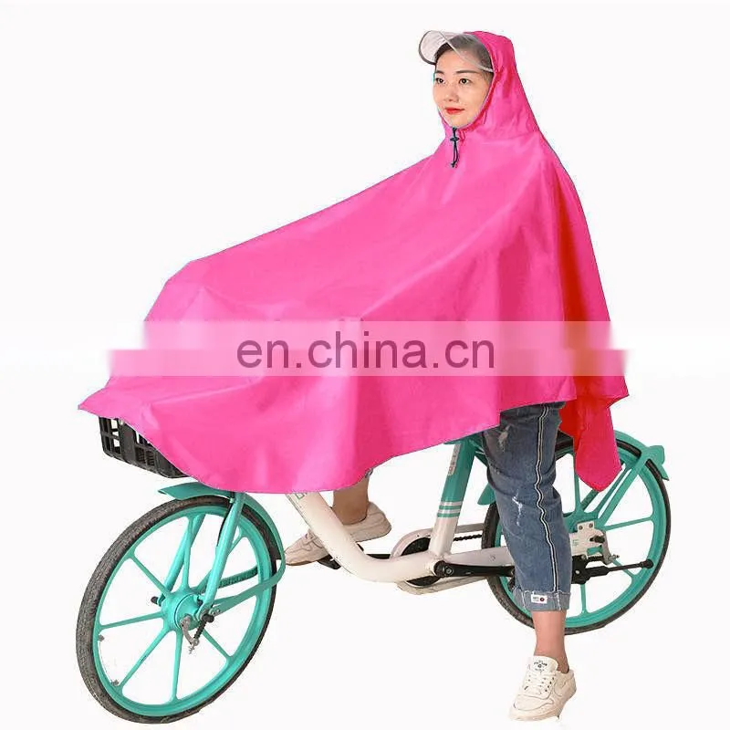 Men and women cycling poncho raincoat bicycle mountain bike junior high school students single increase