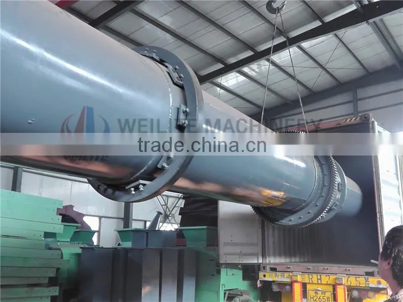 customized long-working life rotary coal dryer