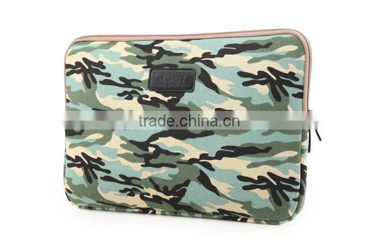 2015 new style fashion camouflage 19 inch laptop sleeve
