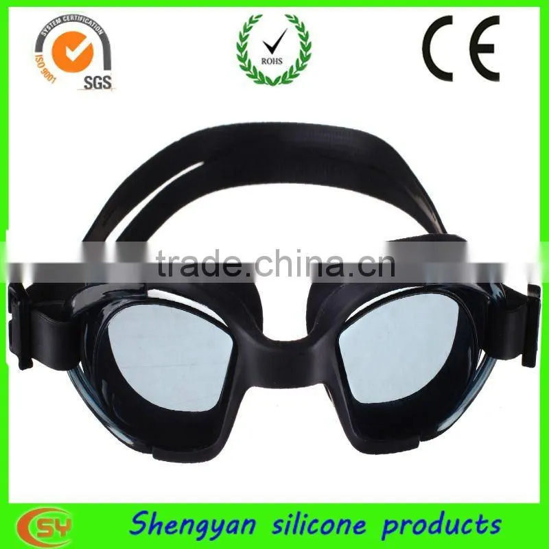 Fashion hot swimming caps and glasses