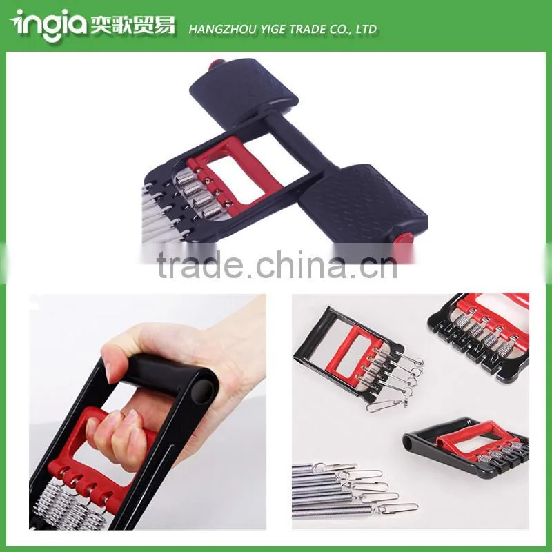 Chest Expander Spring Exercise Workout With Removable Springs Arm And Leg Pulling Excercise