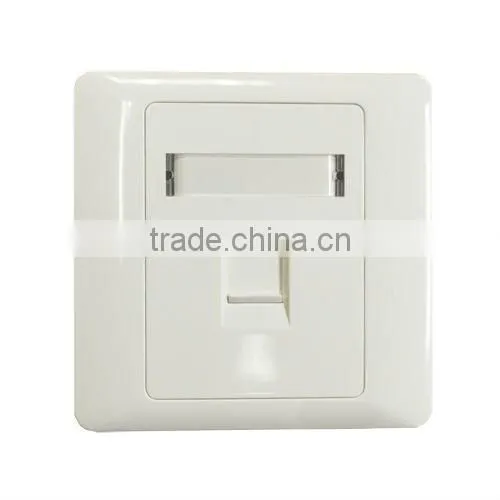 Network rj45 Single ports Cat6 Faceplate