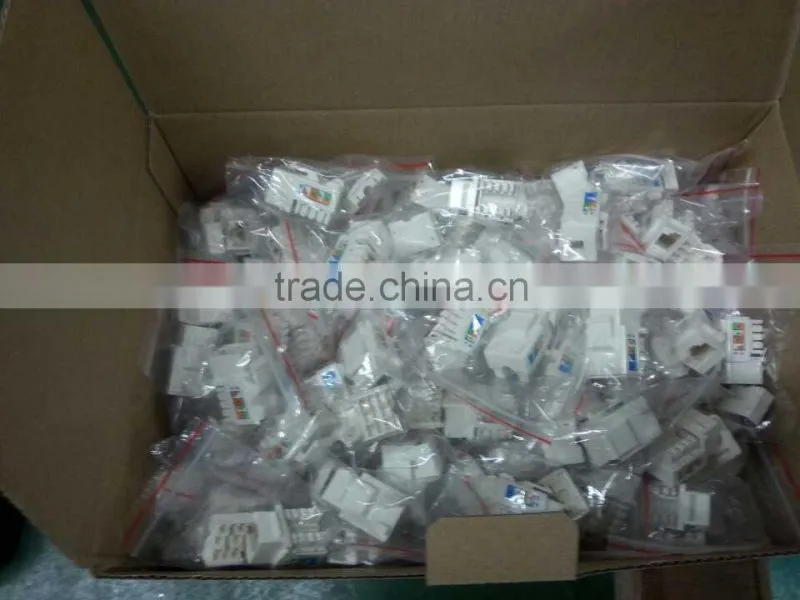 China CAT6A UTP rj45 Keystone Jack