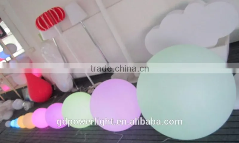 Solar LED ball with remote control YXF-800S1