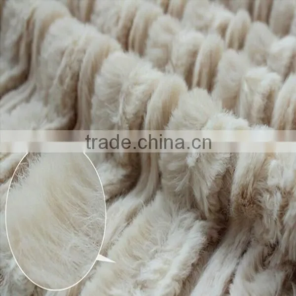 100% High quality fleece fabric spray brush cloth fabric