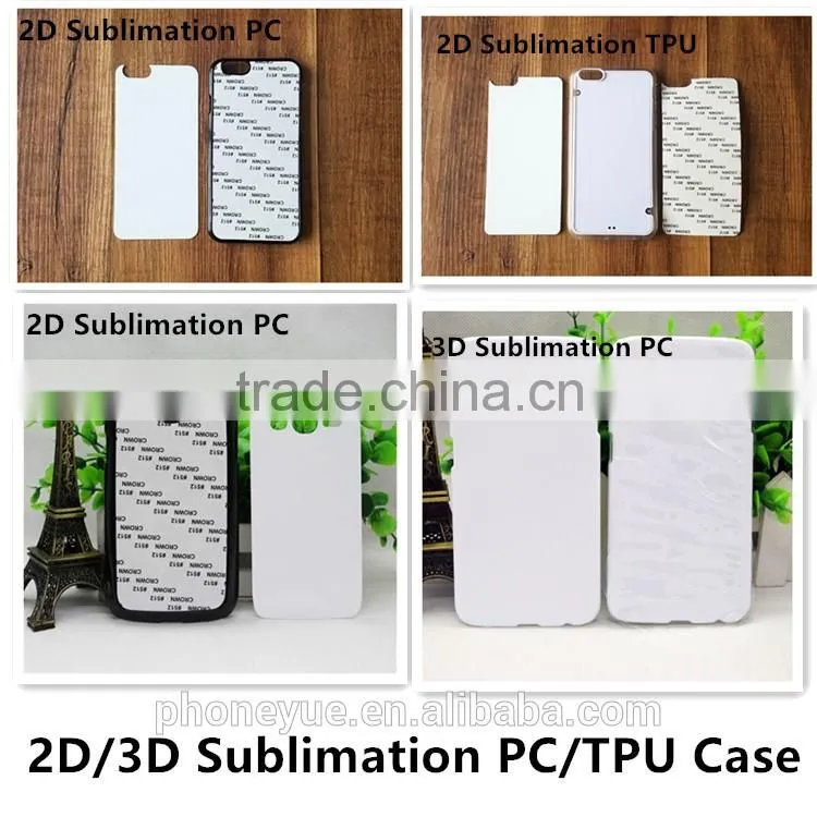 DIY Plastic PC Hard 2D Blank sublimation Case Back Cover For Samsung S7