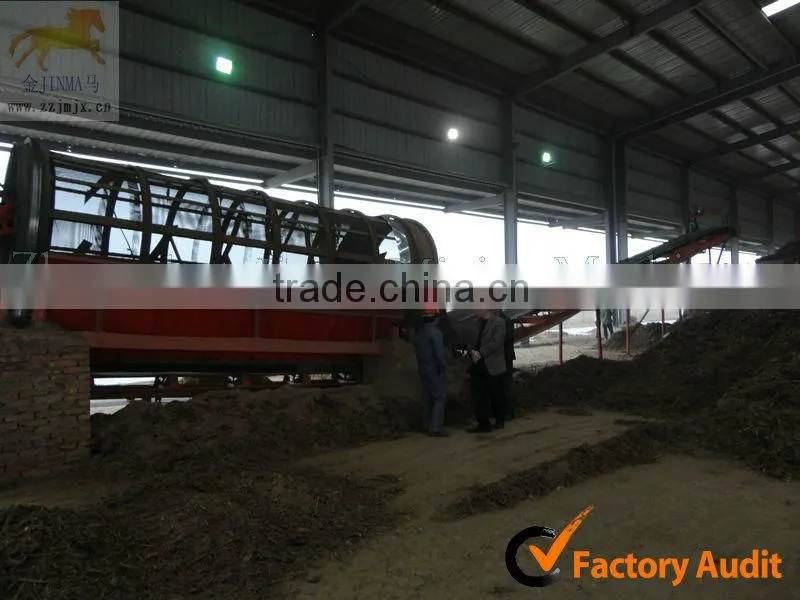 Municipal Solid Waste Sorting System Garbage trommel screen