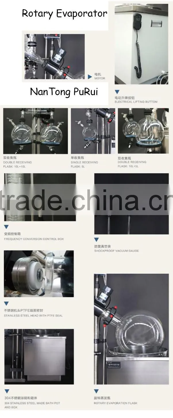 20L explosion proof laboratory rotary evaporator for thermostat or chiller