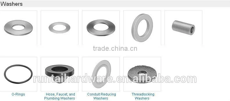 Colored metal bs4320 flat washer plain washer