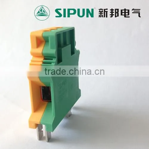 SUK16 grouding din rail screw type terminal block