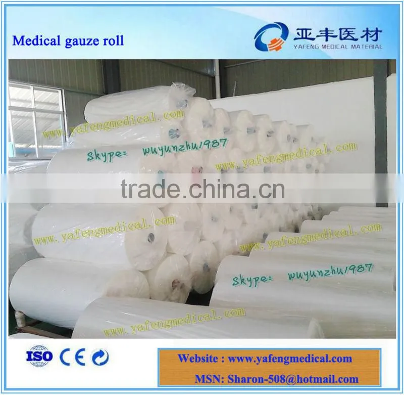 Hospital hemostatic dental gauze