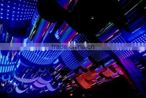 Soft and flexible ourdoor LED mesh screen for building/facade/stage/shows