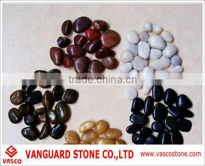 garden glass pebbles/glowing pebbles for decoration