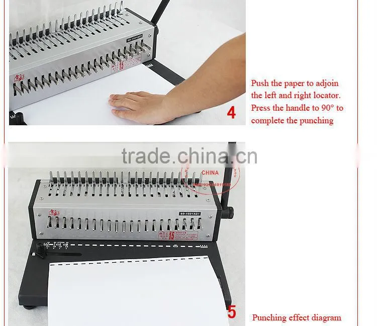 For office use comb binder