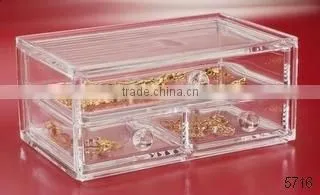 acrylic jewelry organizer / acrylic drawer