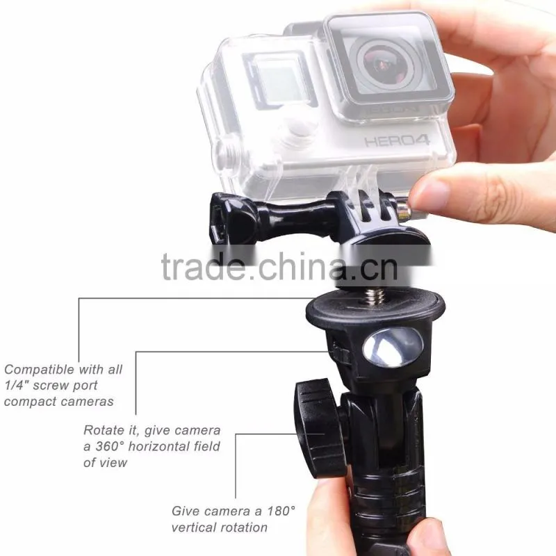 Smatree Y3 Telescopic Selfie Stick with Bluetooth remote shutter