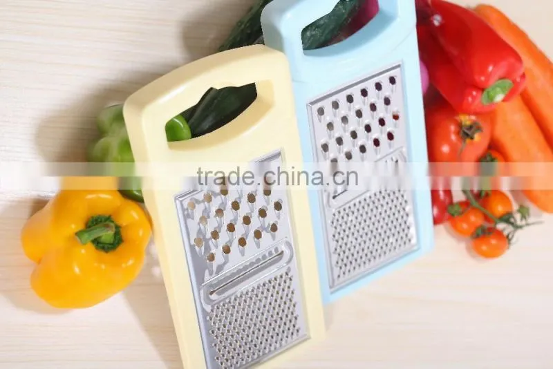 S/S+ABS 12.6*12.6*2.7 High quality kitchen multifunctional slicer graters/manual vegetable&fruit slicer grater