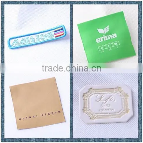Custom jacron polyester satin label roll of high density
