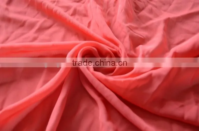 thick poly chiffon fabric ladies garment
