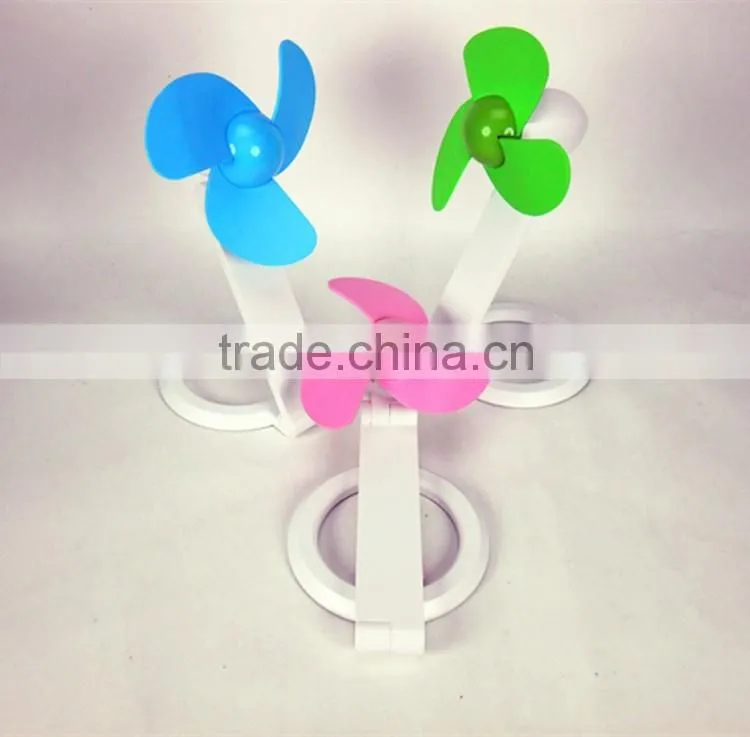Universal OEM LOGO Customized Advertisement Foldable USB Programmable Electric Fan
