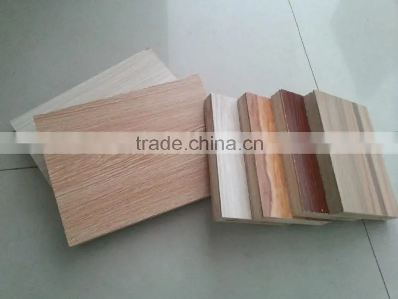18mm Fancy Hardwood Core Okoume Decorative Block board structural plywood
