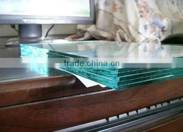 Clear Float Glass with polished edge