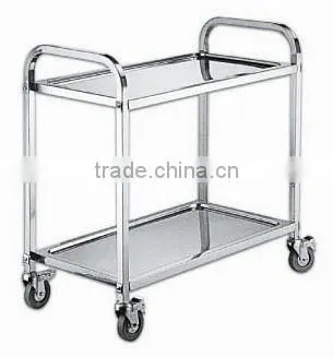 Stainless steel service cart/Restaurant service trolley