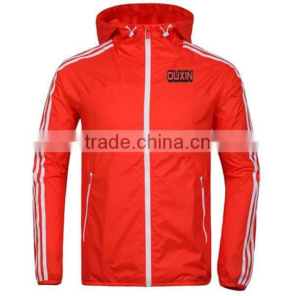 high quality china wholesale custom yellow windbreaker