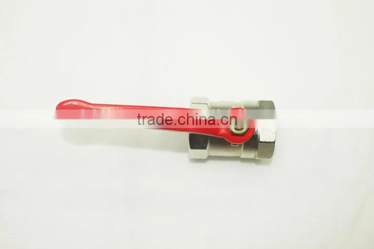 Forged and precision making hose barb ball valvebrass