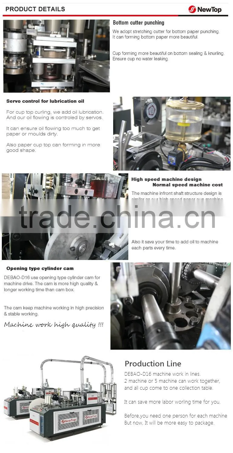 disposable paper cup making machine prices