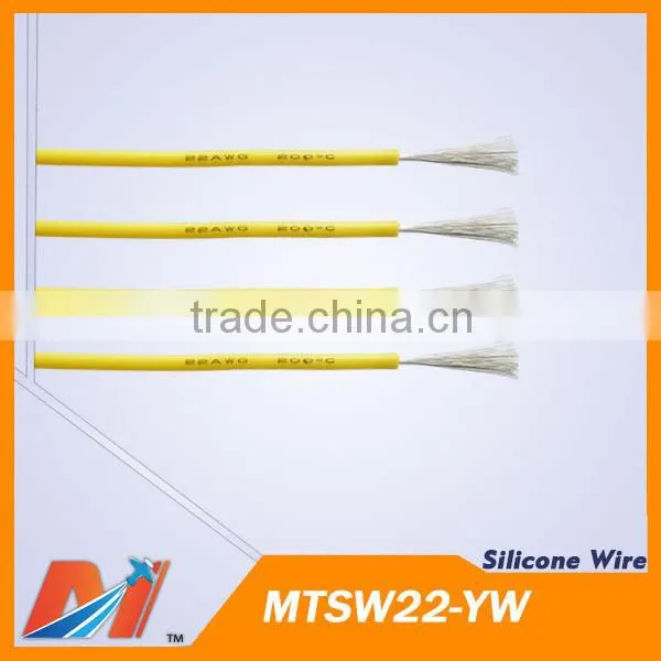 Maytech 22awg yellow silicone coated battery cable