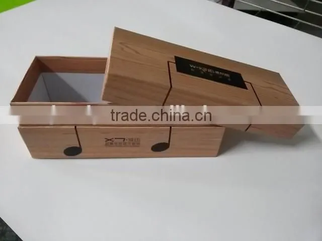 kraft cardboard packaging luxurious auto end-lock box with insert