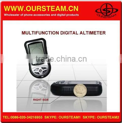 8 In 1 Digital LCD Compass Altimeter Barometer Thermo Temperature Calendar