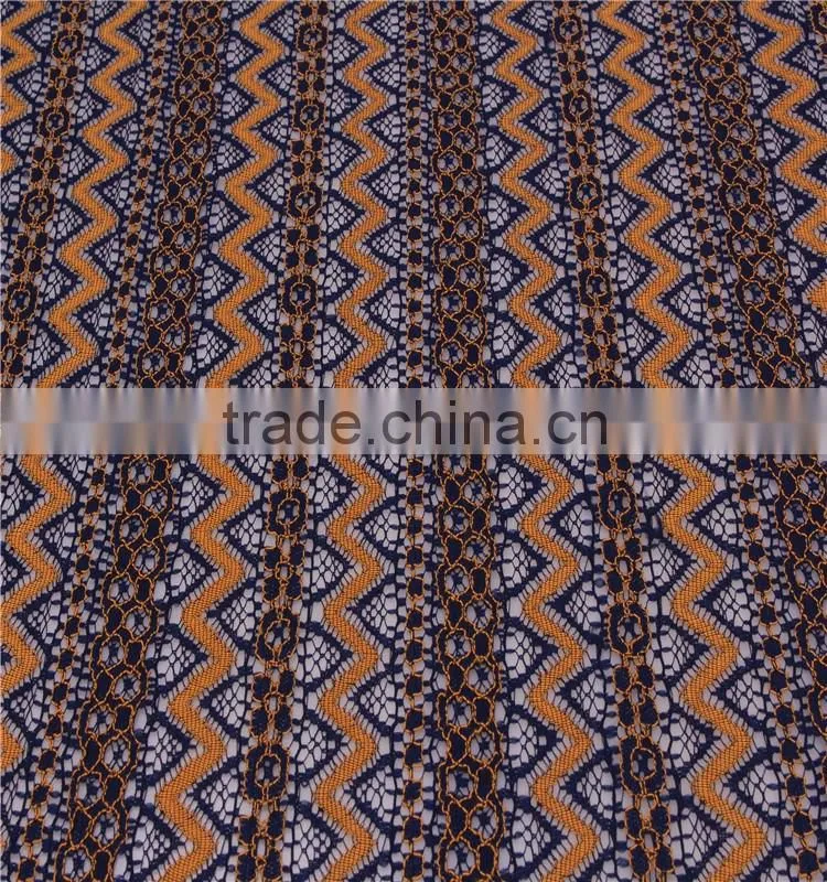 Recently fashion nigeria guipure lace fabric for party