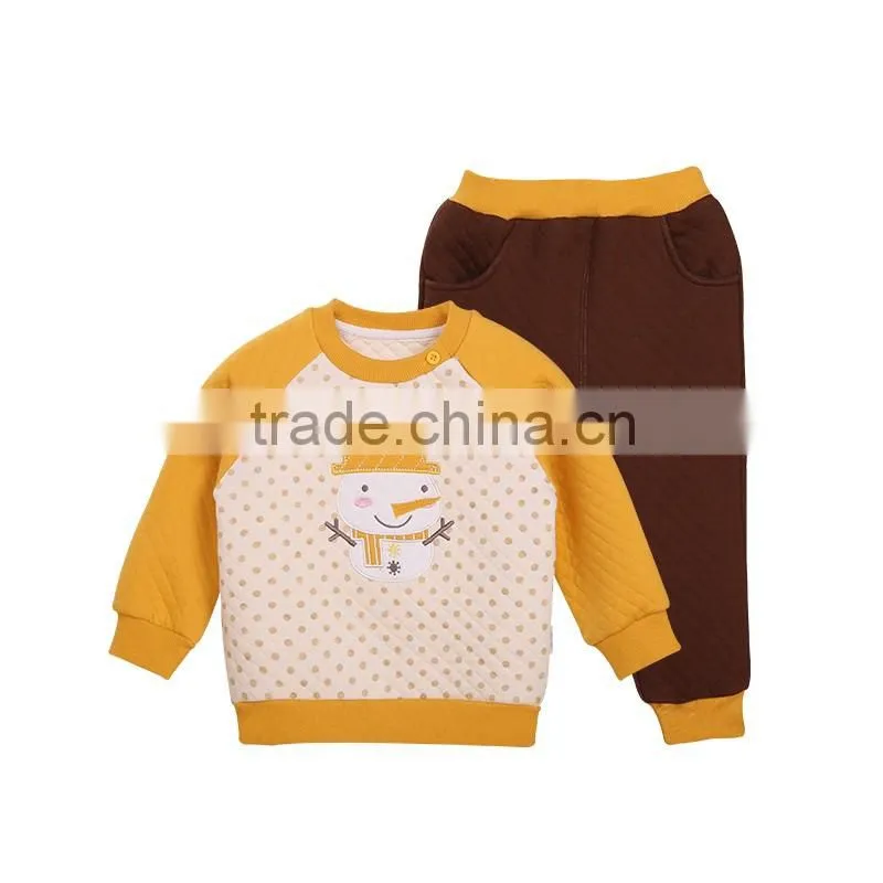 Good combed cotton children sleepwear boy sleepwear kids bedroom set