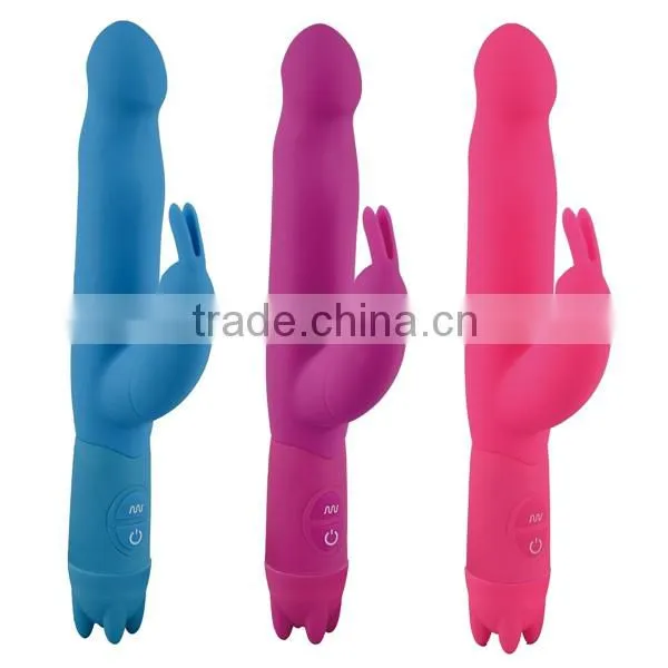 Sillicone 10 Mode Dildo Rabbit Vibrator Sex Toys