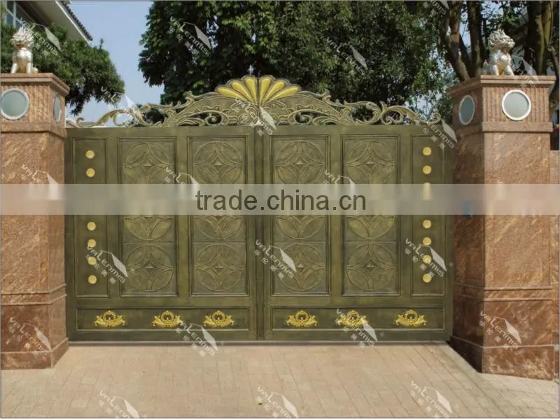 Elegant and aluminum alloy garden main gate design