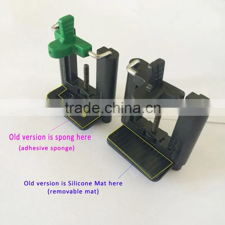 Screw&Spring adjustable new design black tab cell phone tripod mount 55-100mm universal for iPhone6/6S/7/SE,Samsung S6 Nubia Z11