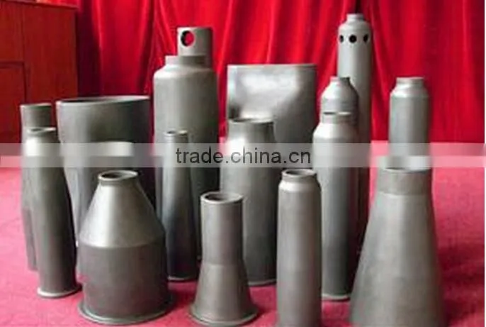 SiC flame tubes