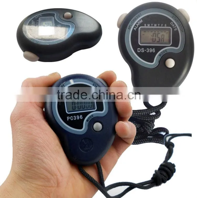 China Supplier Fashion Plastic Button Battery Professional Stopwatch