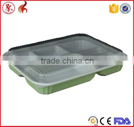 Disposable Microwavable Food Container with Lid