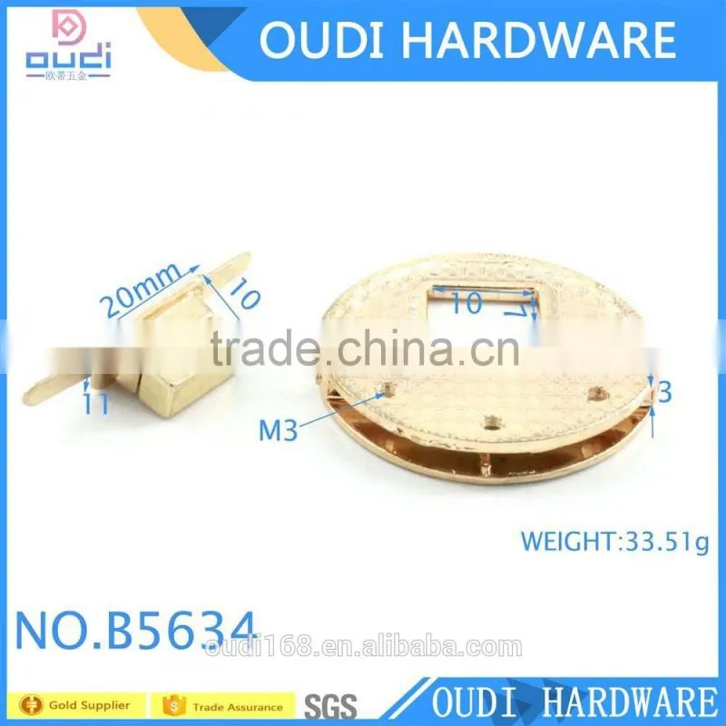 Custom Bag Turn Lock Twist Lock Case Decoraion Metal Hardware