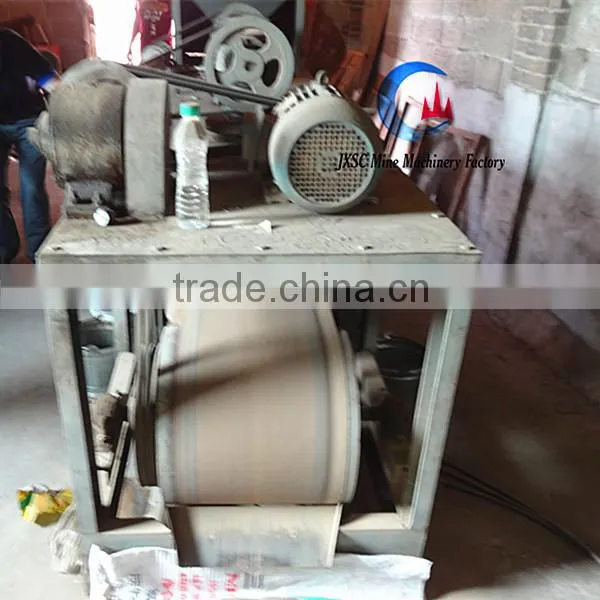 cross belt magnetic separator for coltan concentrate refining
