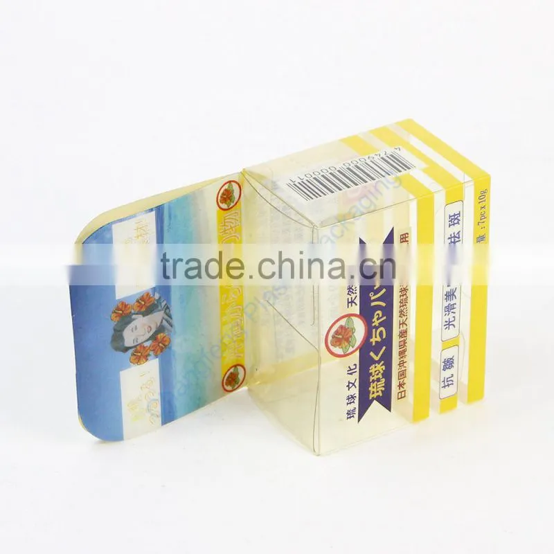 Environmental packaging box for facial cream packaging
