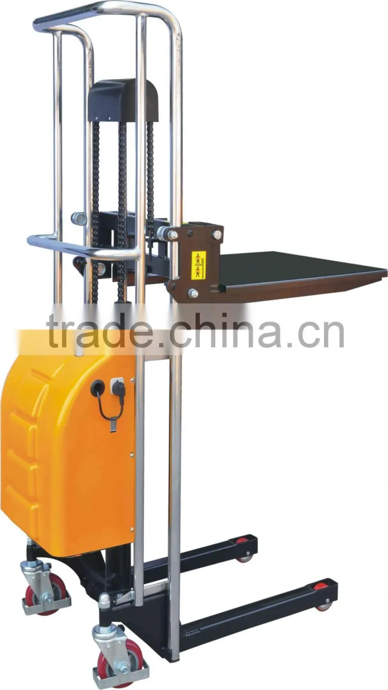mini Residential structural steel semi electric forklift