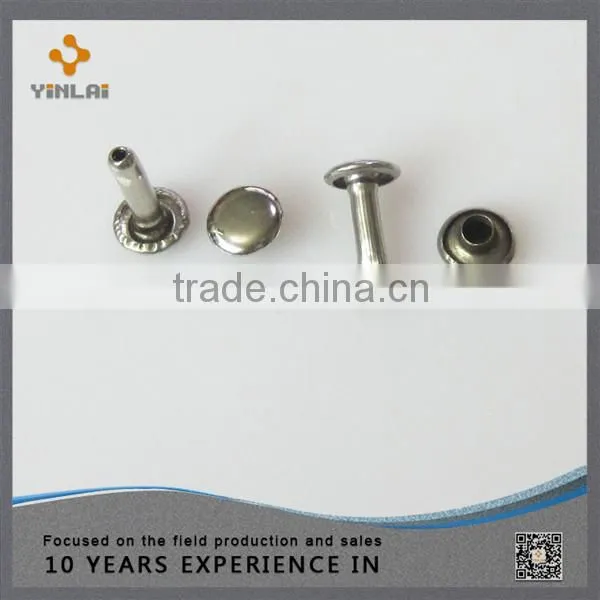 8mm metal double cap rivet