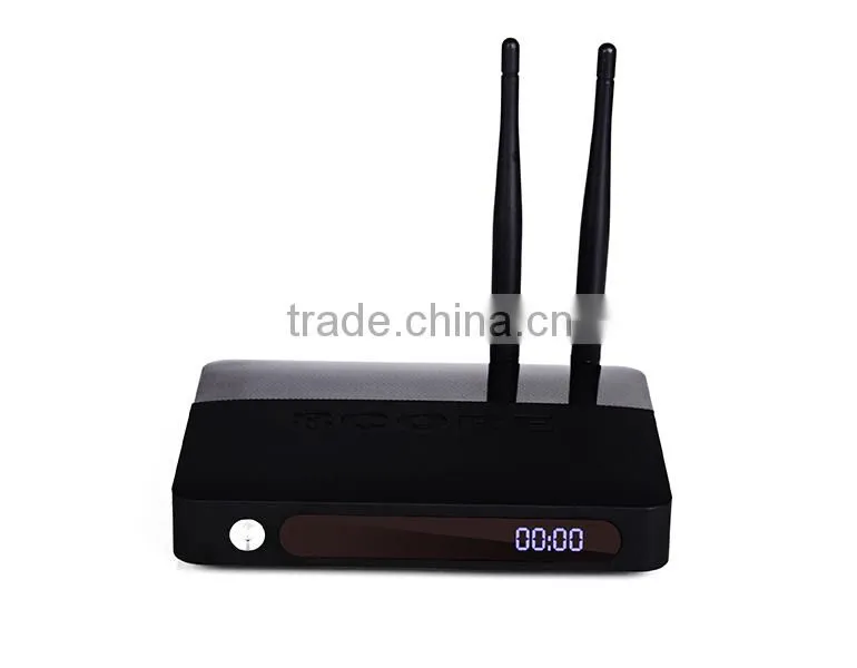 octa core Android 5.1 TV Box RK3368 Cortx-A53 Octa Core 2GB 16GB H.265 4Kx2K BT4.0 With 2 Antenna Smart Media Player