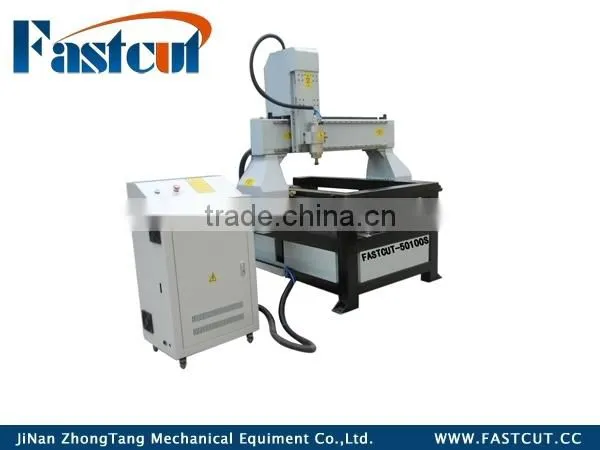 2014 factory on sale Fastcut-50100S cnc 4 axis wood carving machine