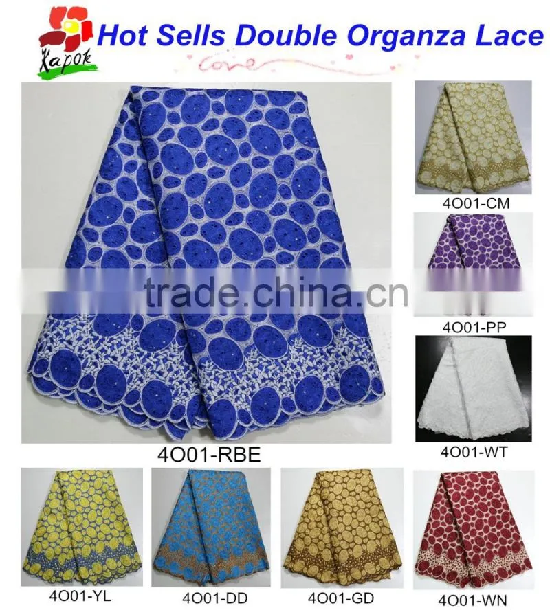Bright yellow African styles head tie / flowers patterns sego / classical Nigerian gele fabric