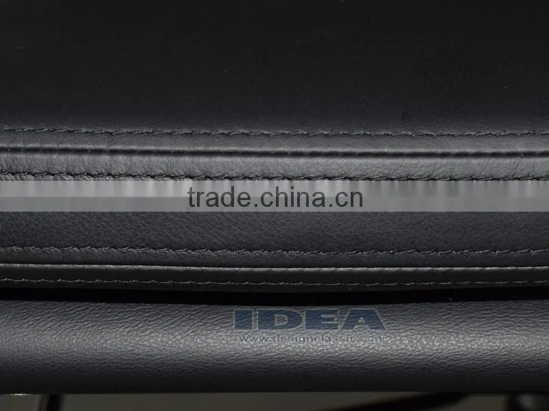 Replica Charles Low back desk chair- Black Color Genuine Leather